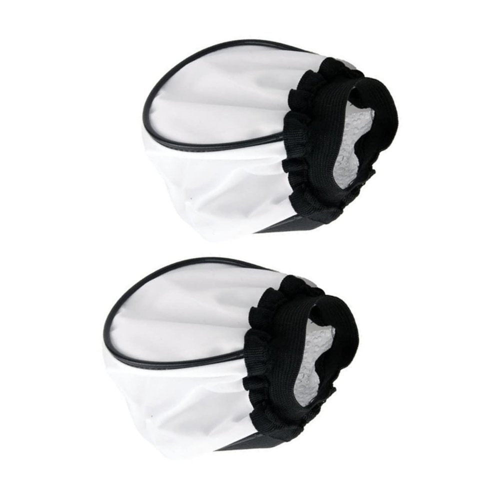 LABRIMP Camera Softbox Cover for Flash Photography 2Pcs Cloth Light Shade for DSLR Cameras Gentle Diffuser for Even Lighting for Indoor and Outdoor Use