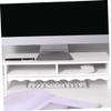 Alipis Computer Monitor Stand Riser Desk Storage Shelf for Laptop Monitor and Computer Desk Organizer view 3