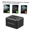 CAXUSD USB External Dock to USB Adapter Ssd Dock for Drives Auto Speed Transfer Us Plug view 4