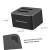 KALLORY Hard Drive Dock for Ssd Offline Cloning Function USB Uasp Supports up to Compatible view 2