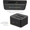 KALLORY Hard Drive Dock for Ssd Offline Cloning Function USB Uasp Supports up to Compatible view 4