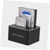DIYEAH Hard Drive Dock with USB Supports SSD Up to Plug Play External Docking Station Skid Base Fast Transfer Rate view 3