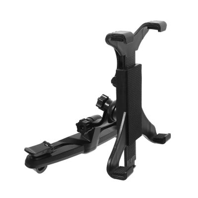 HOMSFOU Car Rear Phone Stand Tablet Mount Holder Support Headrest Bracket Long Distance Travel Entertainment