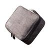 HOMSFOU Portable Electronics Organizer Pouch for Cables and Accessories Storage Bag for Earphones Chargers and Tablets Durable Multi-function Tech Case Gray view 1