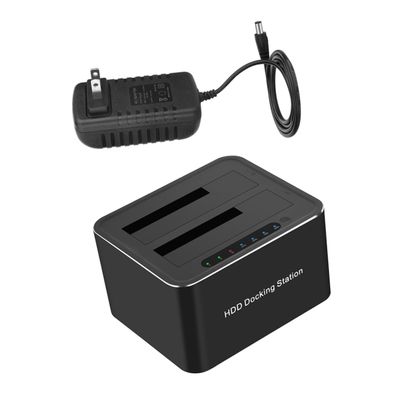 NUOBESTY Hard Disk Dock for Ssd Offline Cloning Function USB to USB Supports Uasp up to Transfer Us