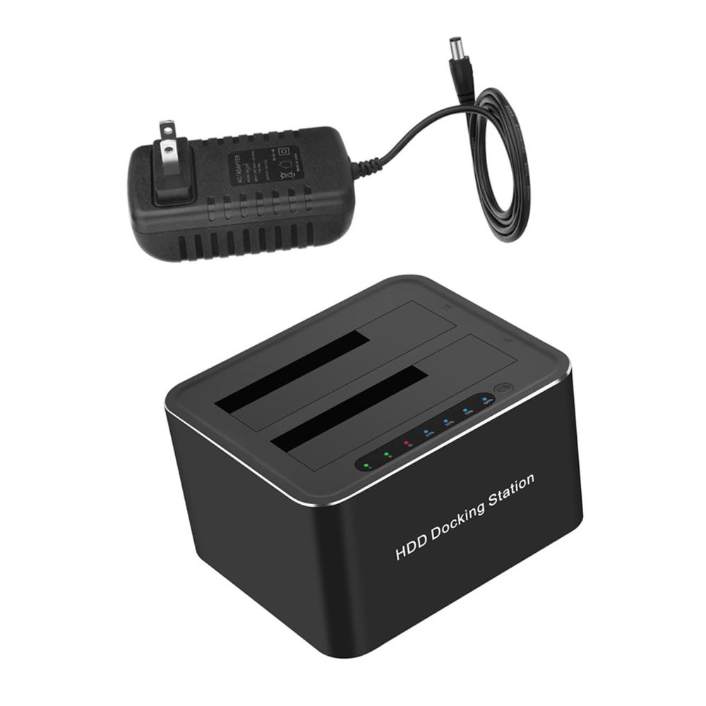 NUOBESTY Hard Disk Dock for Ssd Offline Cloning Function USB to USB Supports Uasp up to Transfer Us