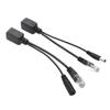 balacoo 2PCS POE Cable Adapter Splitter for Security Cameras Full Copper Connection Black Compatible IEEE Standards Easy Installation view 1