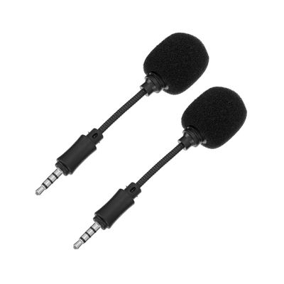 BESPORTBLE 2pcs Digital Recorder Portable Streaming Microphone Plug and Play Professional Shielded Wire