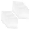 HIAKDOFT 25pcs Self Adhesive Vinyl Record Outer Sleeves Protective Covers for Albums Transparent and Scratch Storage for Vinyl Records view 1