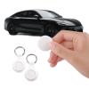 2 Pack GPS Tracker and 2 Keychains for Vehicles Work with Find My (iOS Only) Real Time Hidden Mini Car Locator Tracking Global Coverage Device No Monthly Fee or Subscription No SIM Card Required view 1