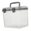 Angoily Camera Lens Dry Box Handle Portable Outdoor Storage Case for Camera Accessories Shockproof Lens Storage Container for Photography Enthusiasts view 1