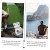 Angoily Camera Lens Dry Box Handle Portable Outdoor Storage Case for Camera Accessories Shockproof Lens Storage Container for Photography Enthusiasts view 3