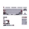 128 Key OEM Profile Keycaps Plum Blossom Keycaps fit for Mechanical Keyboards(Russian) view 2
