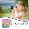 NUOBESTY PU Leather Instant Camera Bag Case for Mini Shoulder Strap Lightweight Portable Protective Design Against Scratches Fashionable Rainbow Style view 4