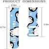 BOSPFJG Sport Bands Compatible with Charge 6 /Charge 5 for Women Men,Soft Waterproof Replacement Straps Wristbands for Charge Advanced Fitness Tracker(Cute Cartoon Penguin) view 3