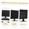 balacoo Computer Screen Cover Stretchy Monitor Protective Dust Cover Elastic Case view 2