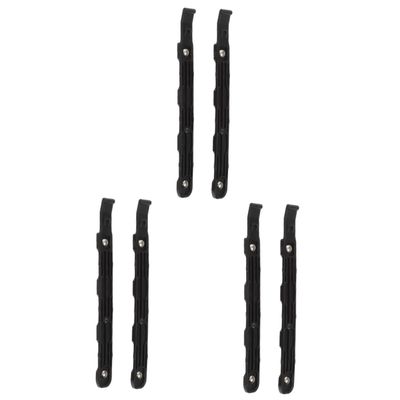 DIYEAH 3pairs Hard Drive Mounting Rail for Desktop Plastic Bracket for Secure Hard Disk Installation and Optimal Heat Dissipation