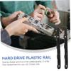 DIYEAH 3pairs Hard Drive Mounting Rail for Desktop Plastic Bracket for Secure Hard Disk Installation and Optimal Heat Dissipation view 4
