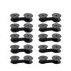 HSCJMEHT 10pcs Compatible GR24 Typewriter Carbon Ribbon Black Red for Cash Register and Calculator Ink Cartridge Spool Ribbon(Black 10pcs) view 1