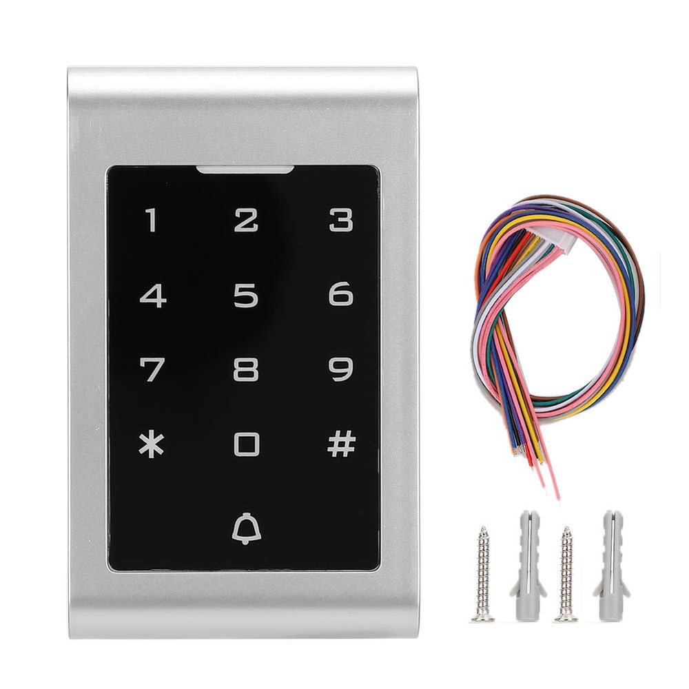 125KHZ Access Controller Door Opener, 2000 Users Capacity, Wiegand26 Card Password Security System, Luminous Keypad, Low Consumption