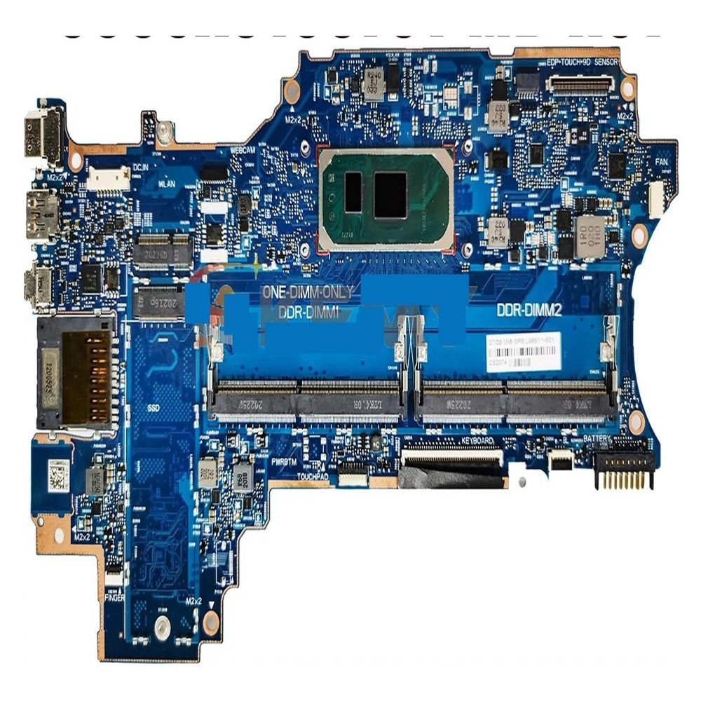 6050A3156701-MB-A01 for Pavilion X360 14-DW Laptop Motherboard with i3-1005G1 i5-1035G1 i7-1065G7 CPU L96510-601 L96511-601(I5-1035G1 CPU UMA)