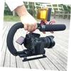 STOBOK Camera Stabilizer Handheld Grip for DSLR and Video Cameras C-Type and U-Type Design Adjustable Balance Stabilizer for Filmmaking and Photography view 2