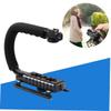 STOBOK Camera Stabilizer Handheld Grip for DSLR and Video Cameras C-Type and U-Type Design Adjustable Balance Stabilizer for Filmmaking and Photography view 4