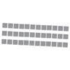 KALLORY 72pcs Small Aluminum Heatsink Cooling Kit Thermal Conductive Adhesive Tape for Efficient Chip Cooling Radiator for Computers Power and Led Devices view 1