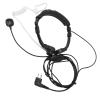 Headphone with Transparent Acoustic Tube, Throat Mic, PTT for GP Series view 2