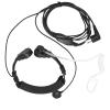 Headphone with Transparent Acoustic Tube, Throat Mic, PTT for GP Series view 4