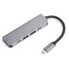 5 in 1 Type C Hub with 4K HD Support, PD Speed, Multi Function Converter Adapter for Laptops and Smartphones view 1