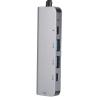 5 in 1 Type C Hub with 4K HD Support, PD Speed, Multi Function Converter Adapter for Laptops and Smartphones view 4
