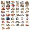 100 PCS Lion Stickers Pack  Waterproof Vinyl Decals for Water Bottles, Laptops, Phones, Notebook, Cars  Cool Vibrant Graphics for Lion Enthusiast view 3