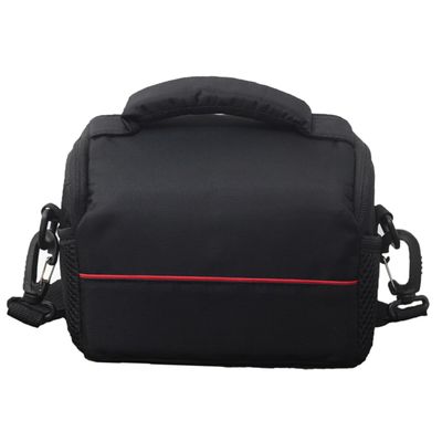 POPETPOP Compact Camera Shoulder Bag with Strap Shockproof Crossbody Messenger Bag for Dslr Cameras Lenses and Accessories Fit for Canon Black