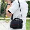 POPETPOP Compact Camera Shoulder Bag with Strap Shockproof Crossbody Messenger Bag for Dslr Cameras Lenses and Accessories Fit for Canon Black view 2