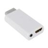 LINGQE for Wii to HDMI-Compatible Adapter Converter 3.5mm for PC HDTV M>oni>tor 1080P 720P Wii2 to HDMI WII2HDMI Converter(White) view 1