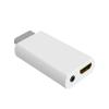 LINGQE for Wii to HDMI-Compatible Adapter Converter 3.5mm for PC HDTV M>oni>tor 1080P 720P Wii2 to HDMI WII2HDMI Converter(White) view 2
