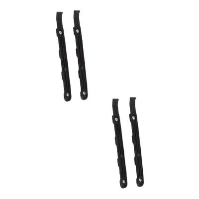 COHEALI 1 Pair Bracket Tray Rail for Easy Installation Tool Hard Drive Rail with Vibration Pads Durable Design for Accessories and Chassis Mounting for Desktop Use