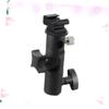 NUOBESTY Shape Metal Flash Holder Bracket with Umbrella Mount Light Stand Attachment for DSLR Cameras and Lights for Optimal Lighting view 2