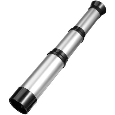 Yardwe Single Tube Retractable Telescope for Fun Science Experiment Tool Silver Cultivate Interest Astronomy Present for Students