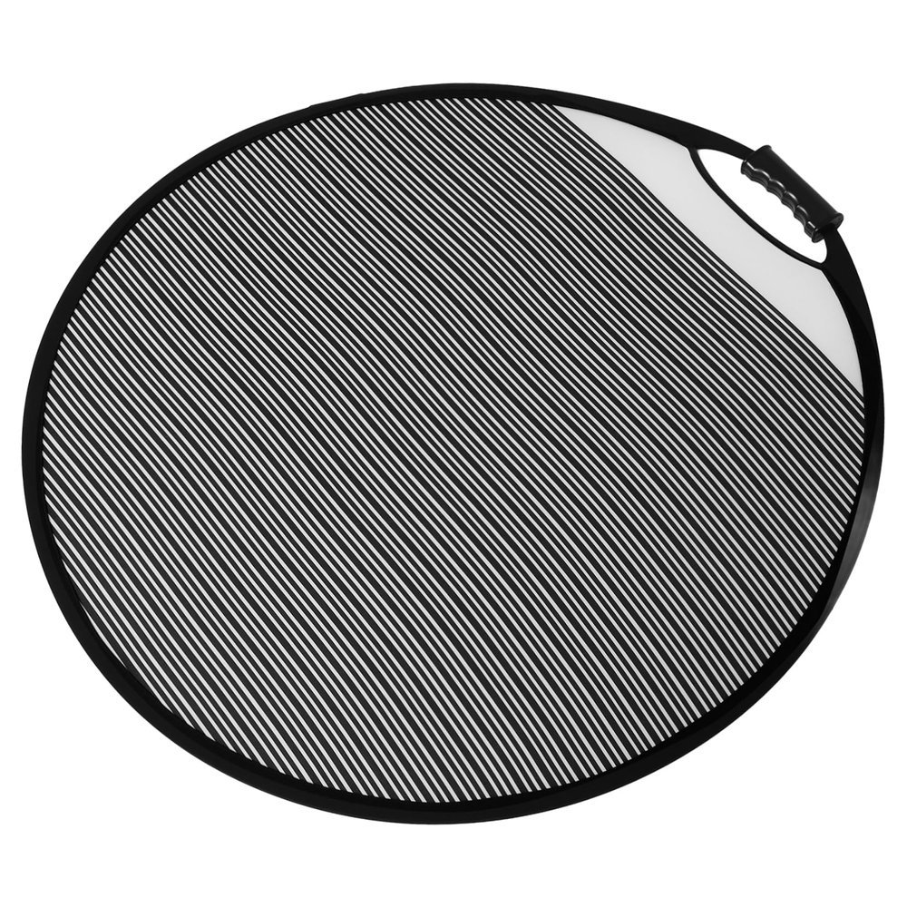 HOMSFOU 80cm Striped Dent Reflector Board for Car Body Repair Foldable Portable Reflector Panel for Dent Removal and Detection for Automotive Professionals and DIY Enthusiasts