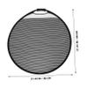 HOMSFOU 80cm Striped Dent Reflector Board for Car Body Repair Foldable Portable Reflector Panel for Dent Removal and Detection for Automotive Professionals and DIY Enthusiasts view 2