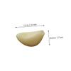 10pcs Lifelike Artificial Garlic Cloves Realistic Simulation Garlic Props for Home Decor Photography and Restaurant Decoration view 2