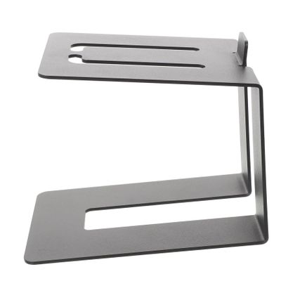 LIOOBO Metal Desktop Speaker Stand Bracket for Monitor Speakers Height Design Space Saving Holder for Enhanced Sound Quality Finish for Computer Audio Setup