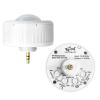 2 Pack Ceiling Sensor, PIR Occupancy Motion Detector for LED High Bay Light or LED UFO Highbay Light, 40 FT Ceiling and 50 FT Wall Mount Detection Diameter, Commercial/Industrial Grade view 1