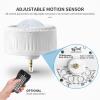2 Pack Ceiling Sensor, PIR Occupancy Motion Detector for LED High Bay Light or LED UFO Highbay Light, 40 FT Ceiling and 50 FT Wall Mount Detection Diameter, Commercial/Industrial Grade view 2