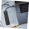 DIYEAH Port USB Hub Portable Data Dock for Ultrabook Tablet USB Docking Station view 4