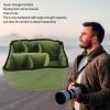 YuRui TENG DSLR Camera Handbag, Shockproof Padded, Large Capacity, Drawstring Opening, Ideal for Outdoor Activities, Fruit Green view 2