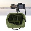 YuRui TENG DSLR Camera Handbag, Shockproof Padded, Large Capacity, Drawstring Opening, Ideal for Outdoor Activities, Fruit Green view 3