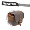 STOBOK 1pc Water Resistant Camera Shoulder Bag Portable Compact Crossbody Bag Strap for Outdoor Use Capacity Storage for Camera Accessories view 2